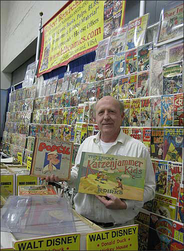 Bob Beerbohm at Wondercon in 2008 | Via ComicCon Memories 