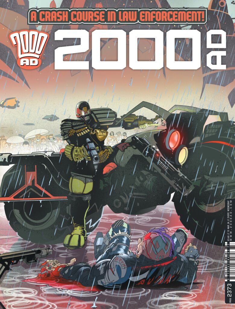 2000AD Prog 2373 Cover: Stewart K. Moore