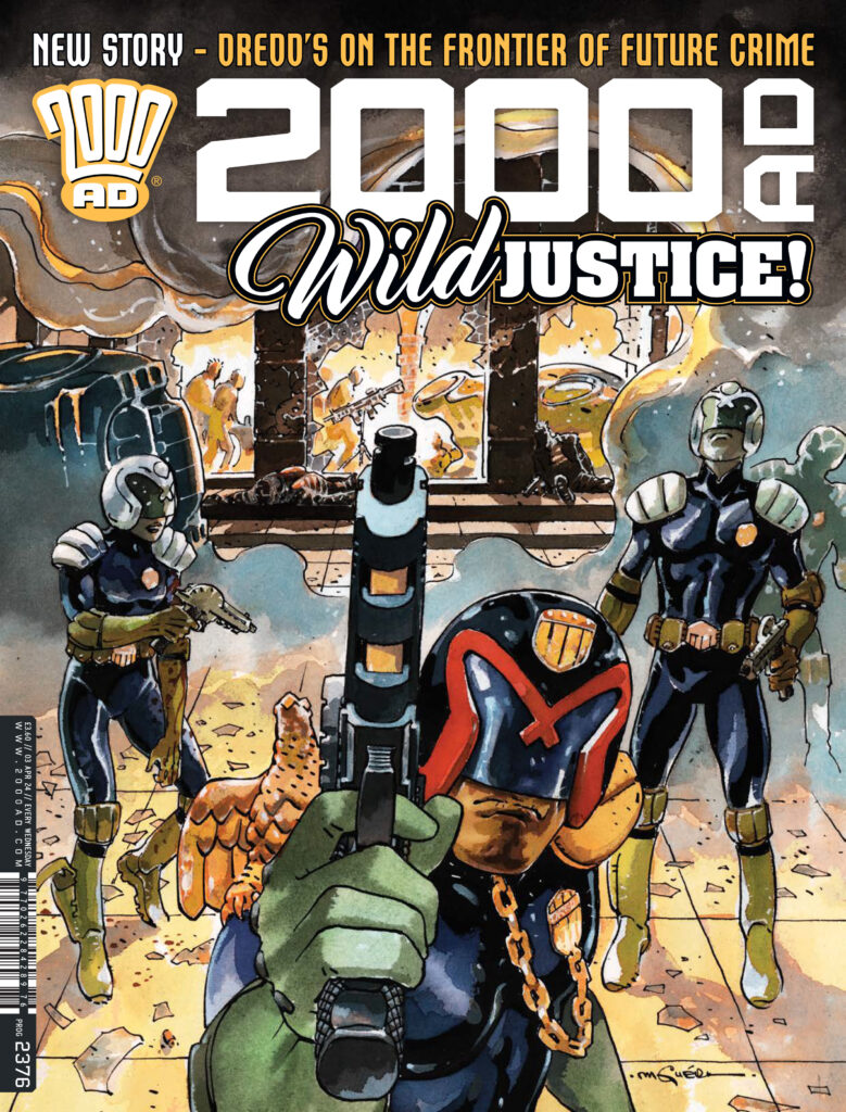 2000AD 2376, cover by RM Guera