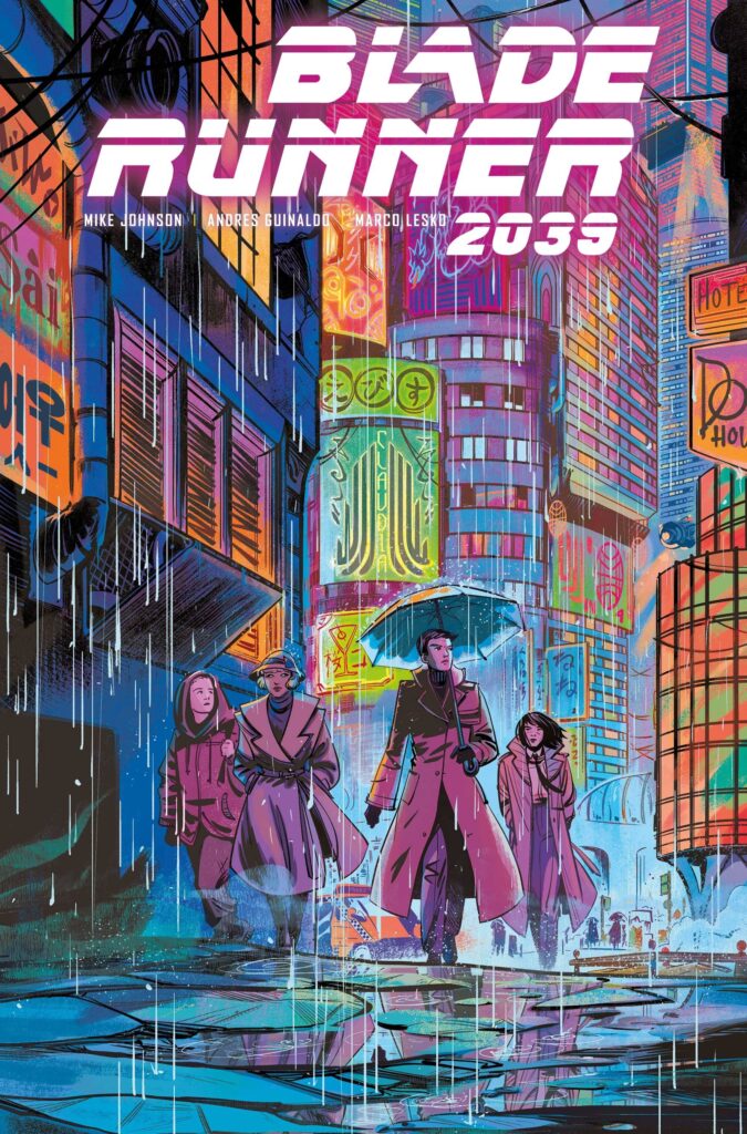 BLADE RUNNER 2039 #12 (of 12)
Writer: Mike Johnson
Artist: Andres Guinaldo
Publisher: Titan Comics
FC, 32pp, $3.99
On Sale: April 17, 2024 | Cover A by Veronica Fish