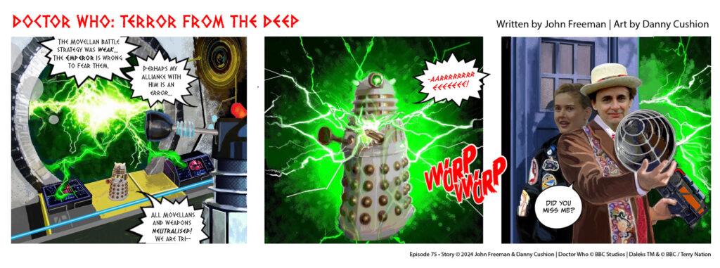 Doctor Who – Terror from the Deep: Episode 75 by John Freeman and Danny Cushion