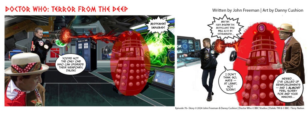 Doctor Who – Terror from the Deep: Episode 76 by John Freeman and Danny Cushion