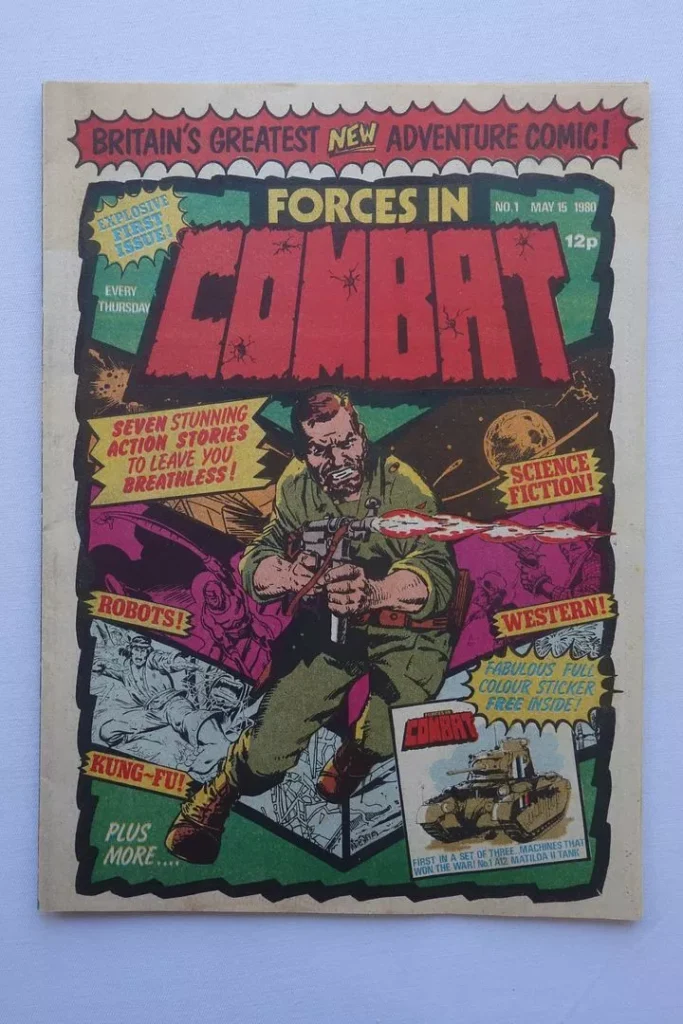 Marvel UK's Forces in Combat #1, cover dated 15th May 1980