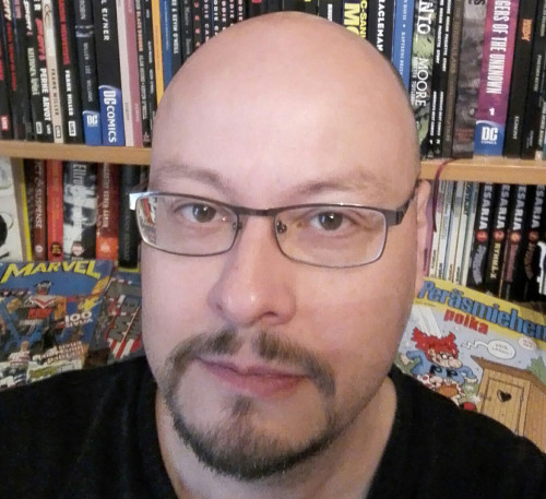 Comic writer Petri Hänninen