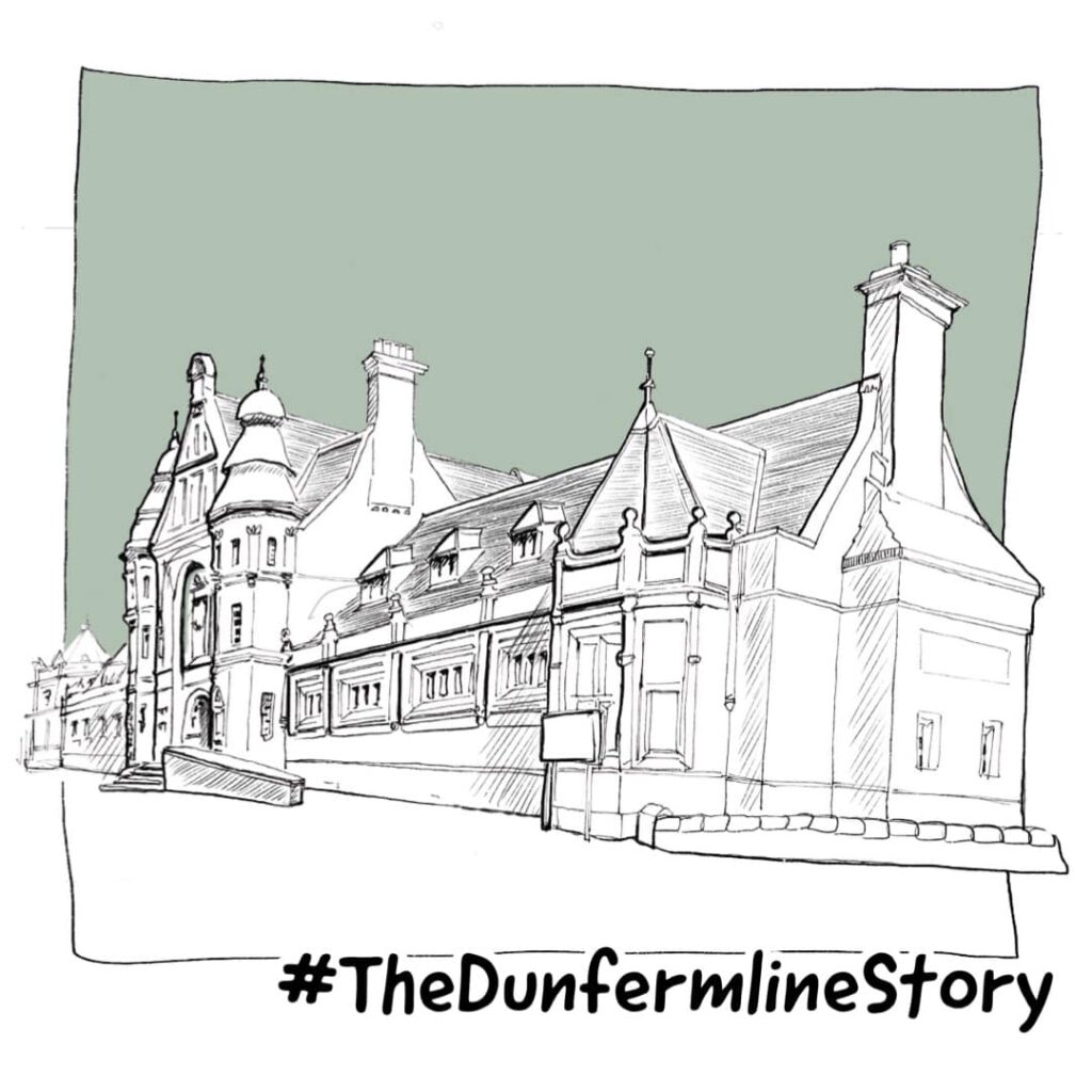The Dunfermline Story - art by "Sketching Fife"