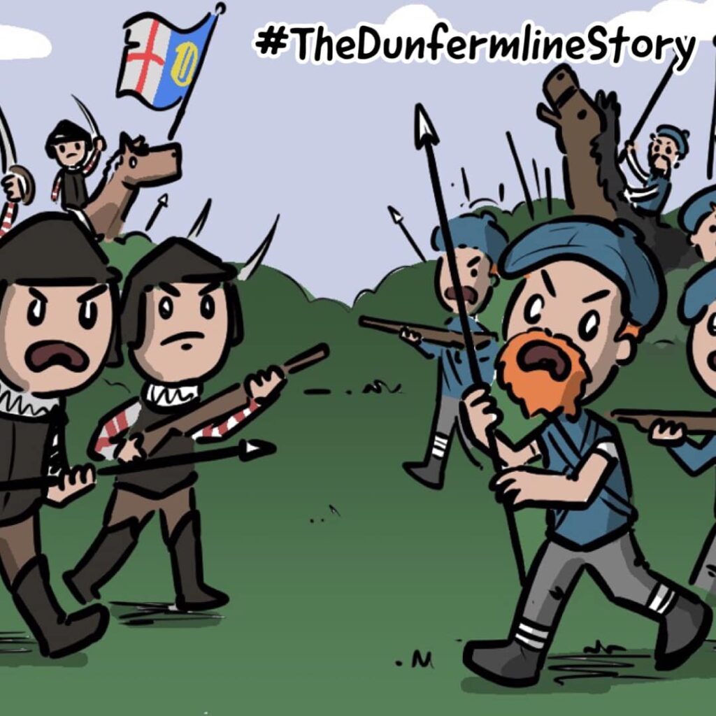 The Dunfermline Story - art by Neil Slorance