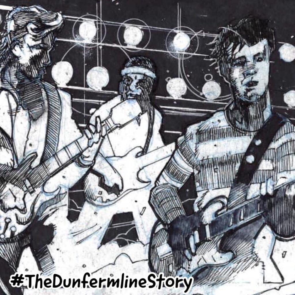 The Dunfermline Story - art by Andrew Sawyers