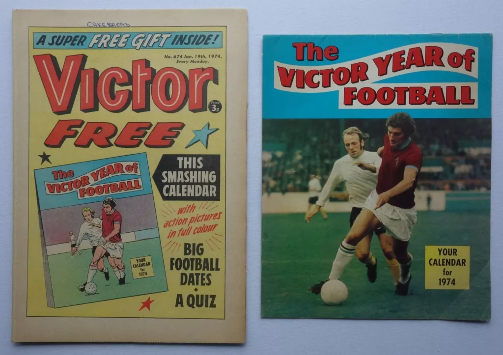 Victor No. 674, cover dated 19th January 1974, With Free Gift