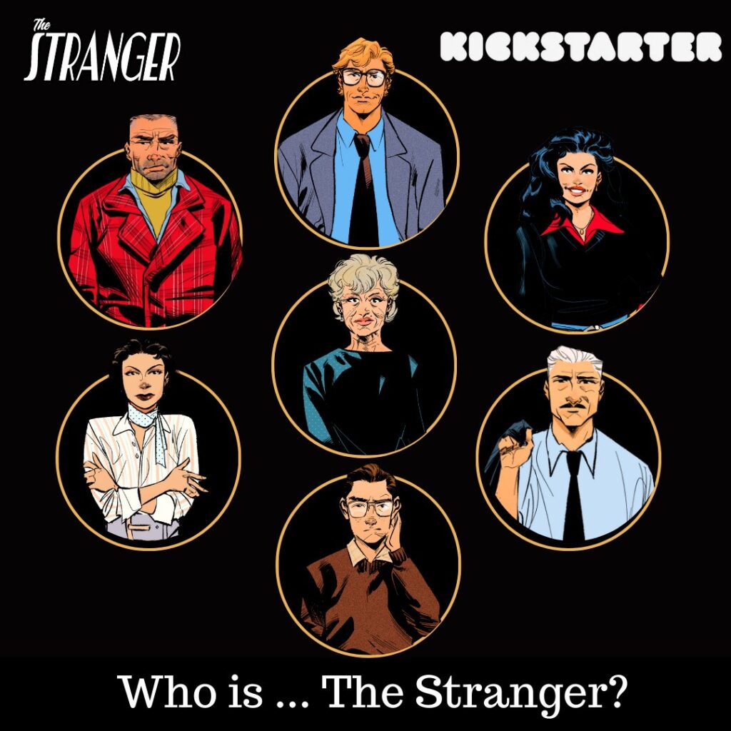 The Stranger by Tom Philipson, James Patricks and artist Devlin Baker
