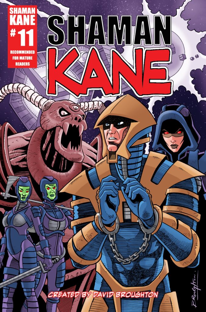 Shaman Kane #11 by David Broughton - Cover