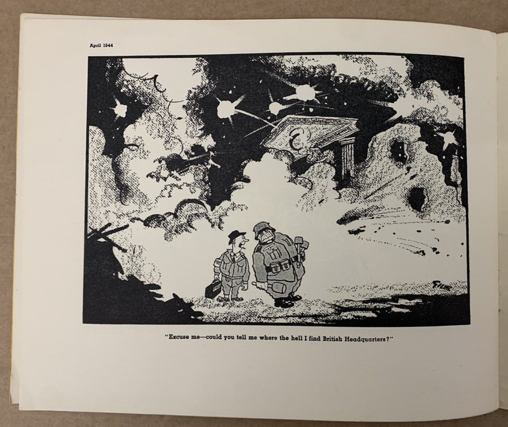 Cartoons by Giles from the Journalist (1948) - Sample Page