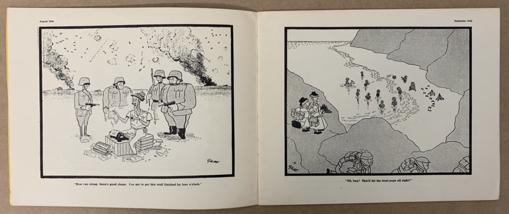 Cartoons by Giles from the Journalist (1948) - Sample Page