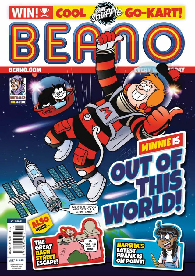Beano 4234 cover dated 1st May 2024