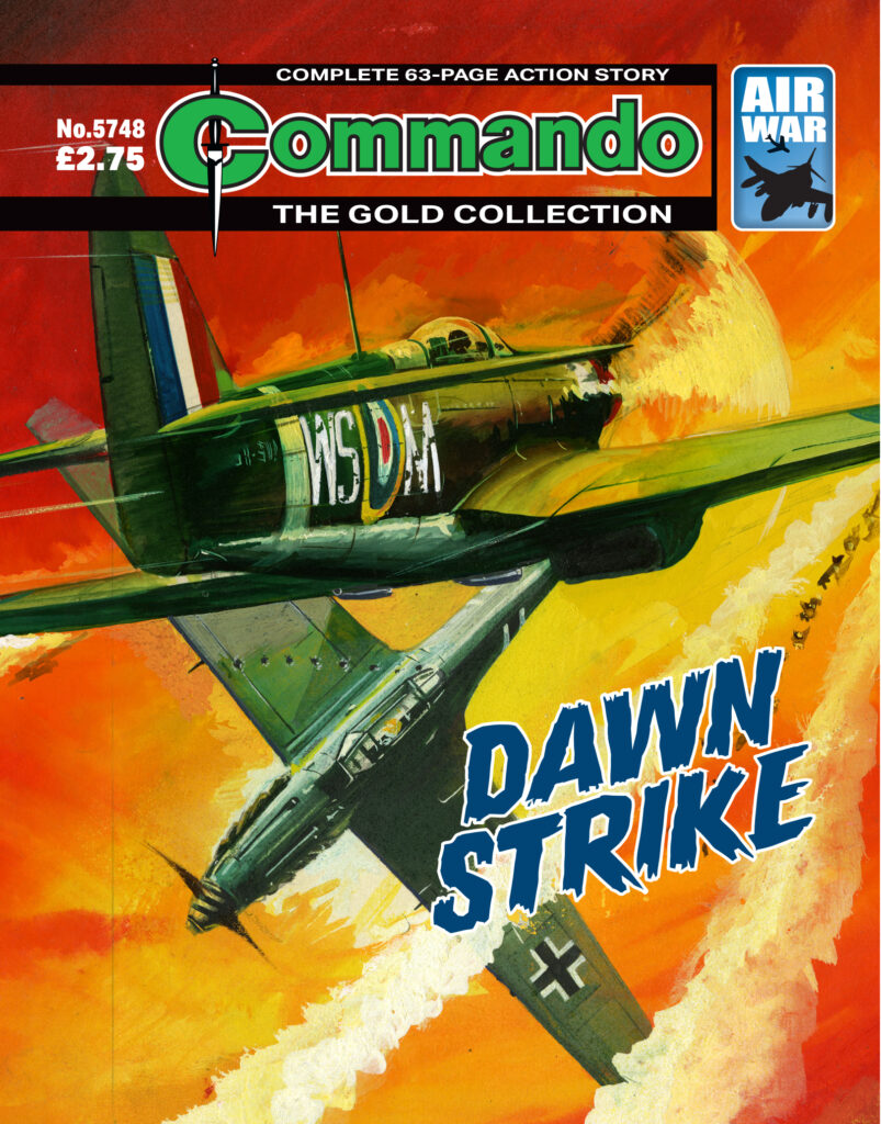 Commando 5748: Gold Collection: Dawn Strike
Story: Clegg | Art: Amador | Cover: Sanfeliz
First Published 1969 as Issue 433