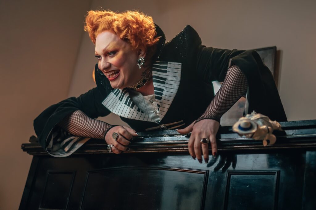 Jinkx Monsoon as Maestro, in Doctor Who - The Devil's Chord