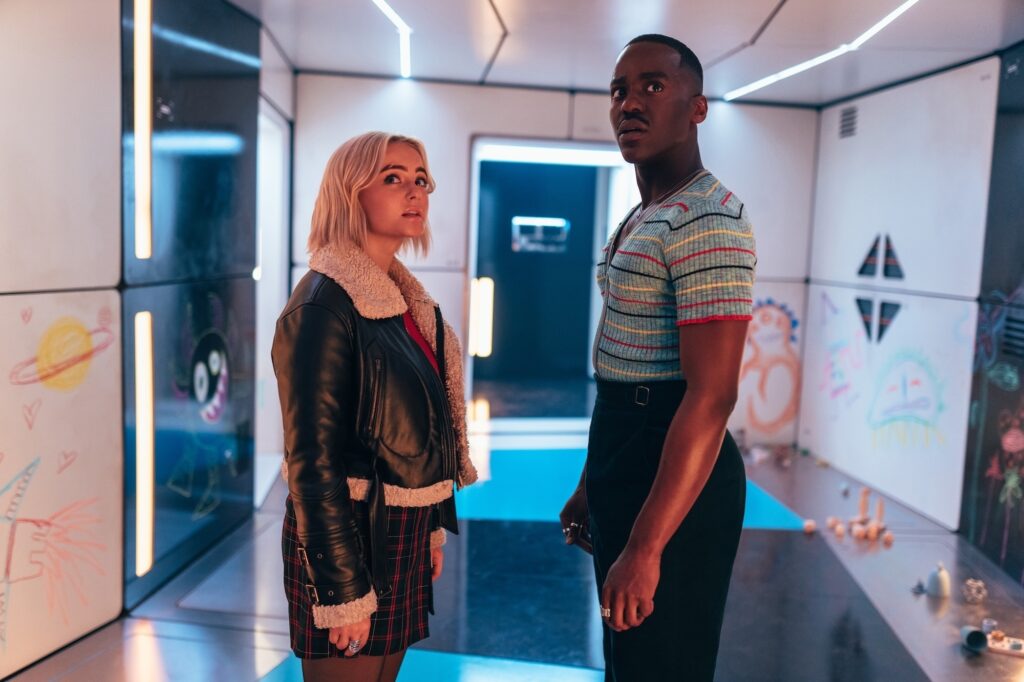Doctor Who - Space Babies - The Doctor (Ncuti Gatwa) and Ruby Sunday (Millie Gibson)