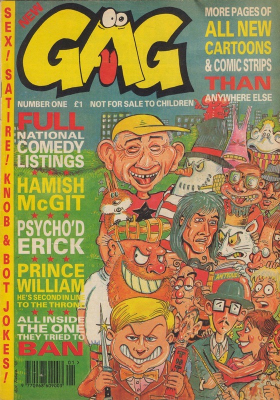 Gag Issue 1 - cover by Phil Baber