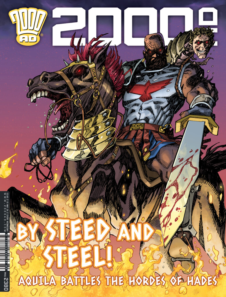 2000AD Prog 2830 - cover by John McCrea and Jack Davies