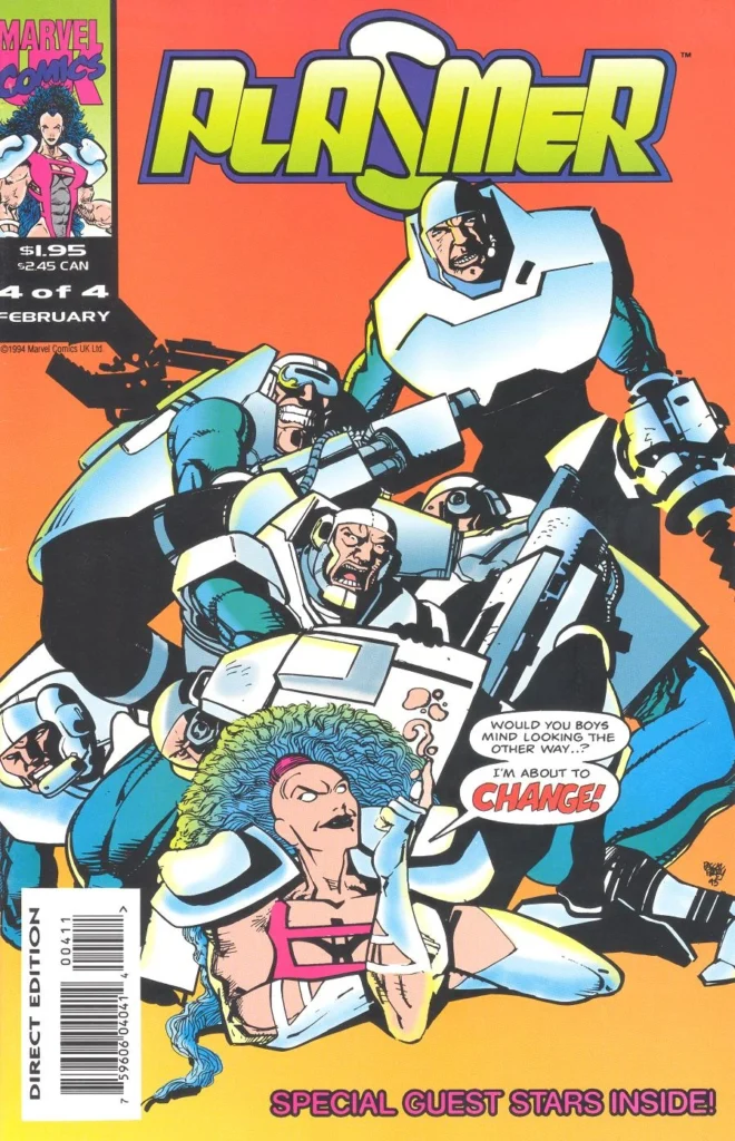 Plasmer #4 (Marvel UK, 1993)