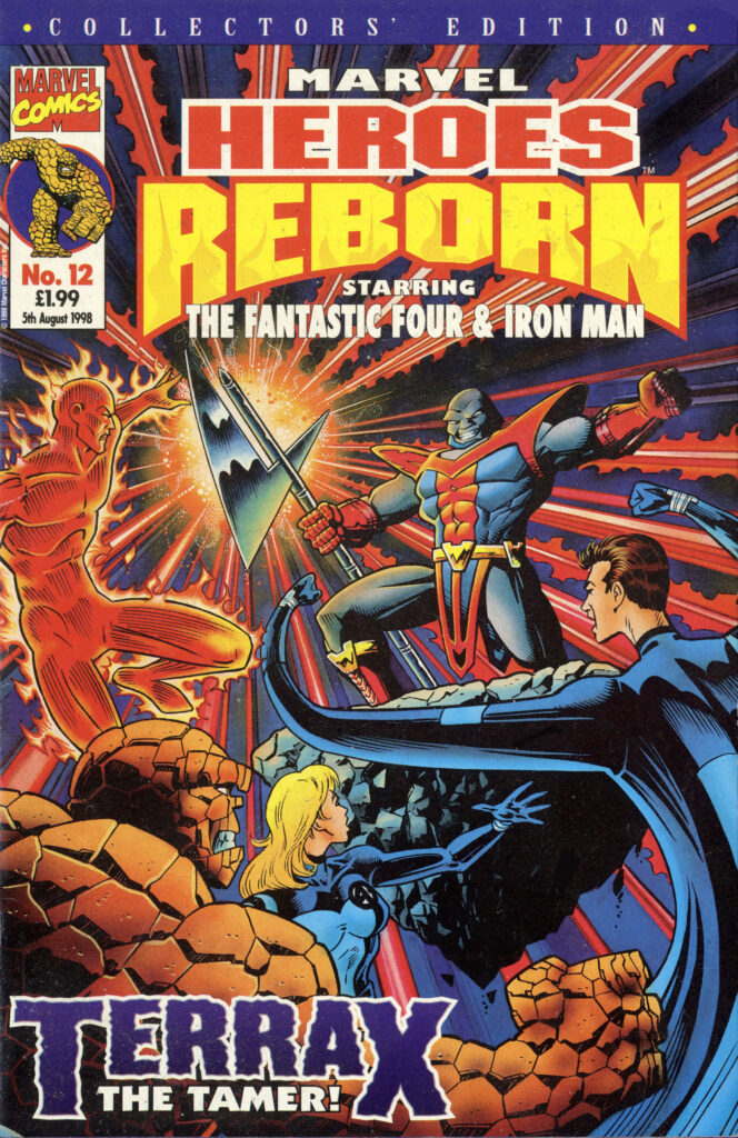 Marvel Heroes Reborn #12 (Panini) - colour by John Michael Burns