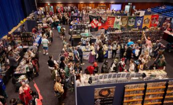 Portsmouth Comic Con 2024 - The main comics room at Portsmouth Comic Con 2024. Photo: Vernon Nash