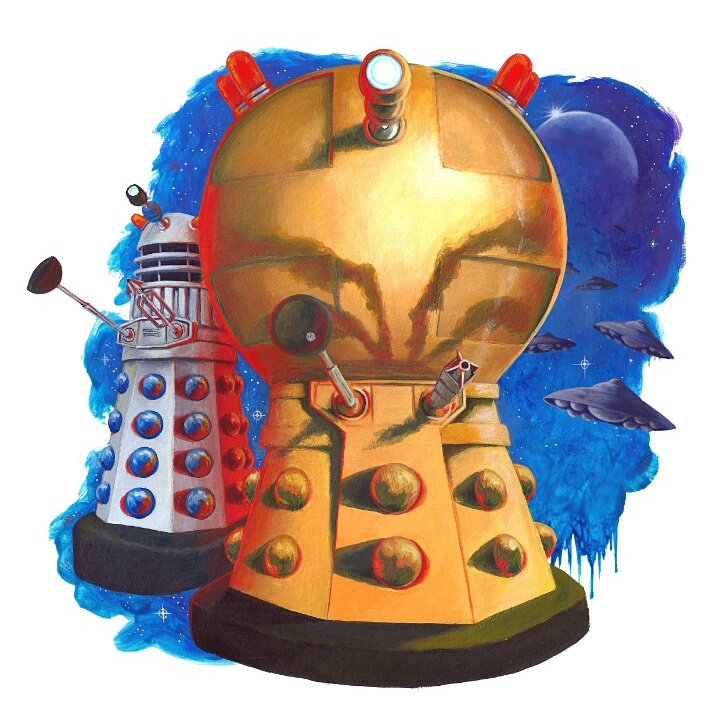Dalek Attack by Paul Cooke