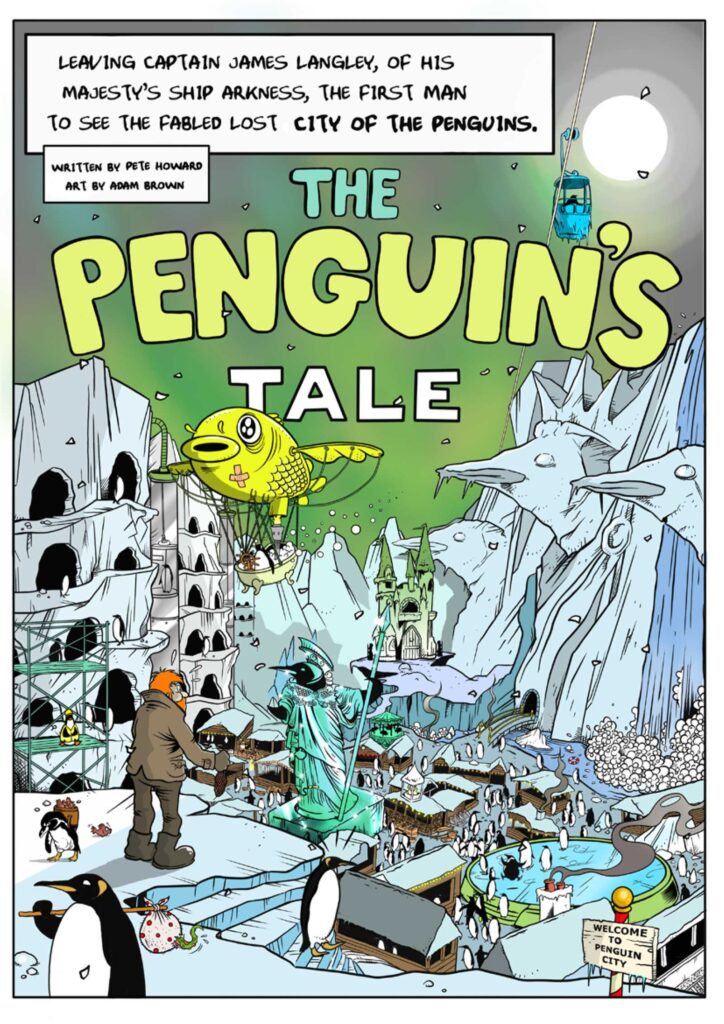Sector 13 Comics - AD 1900 #1 - The Penguin's Tale by Pete Howard and Adrian Brown