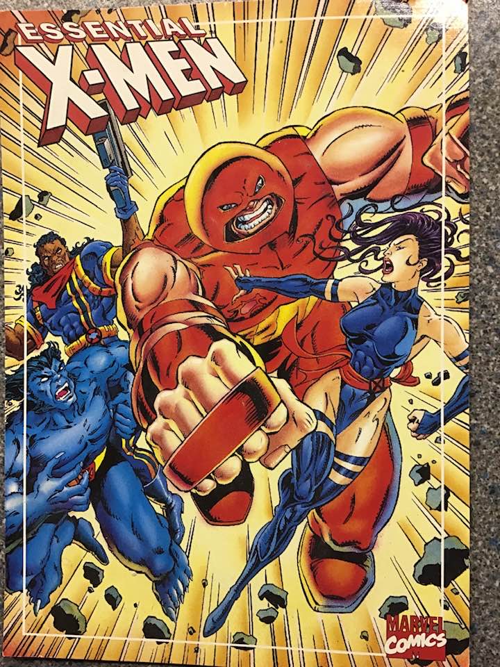 X-Men art coloured by John Michael Burns
