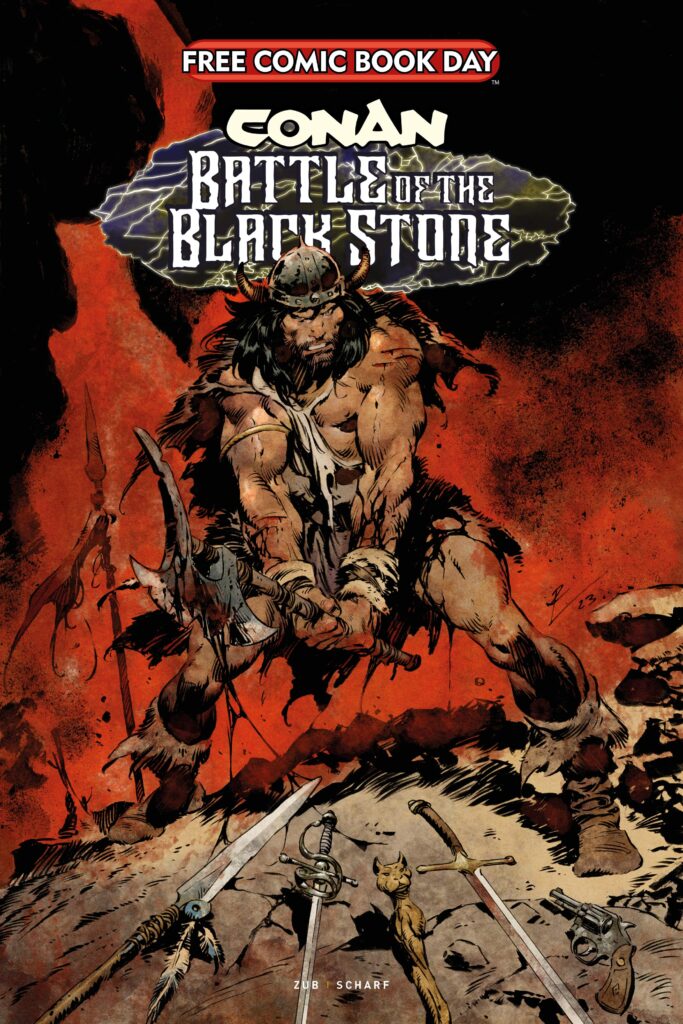 Battle of the Black Stone” - Conan the Barbarian Free Comic Book Day Edition (Titan Comics, 2024)
