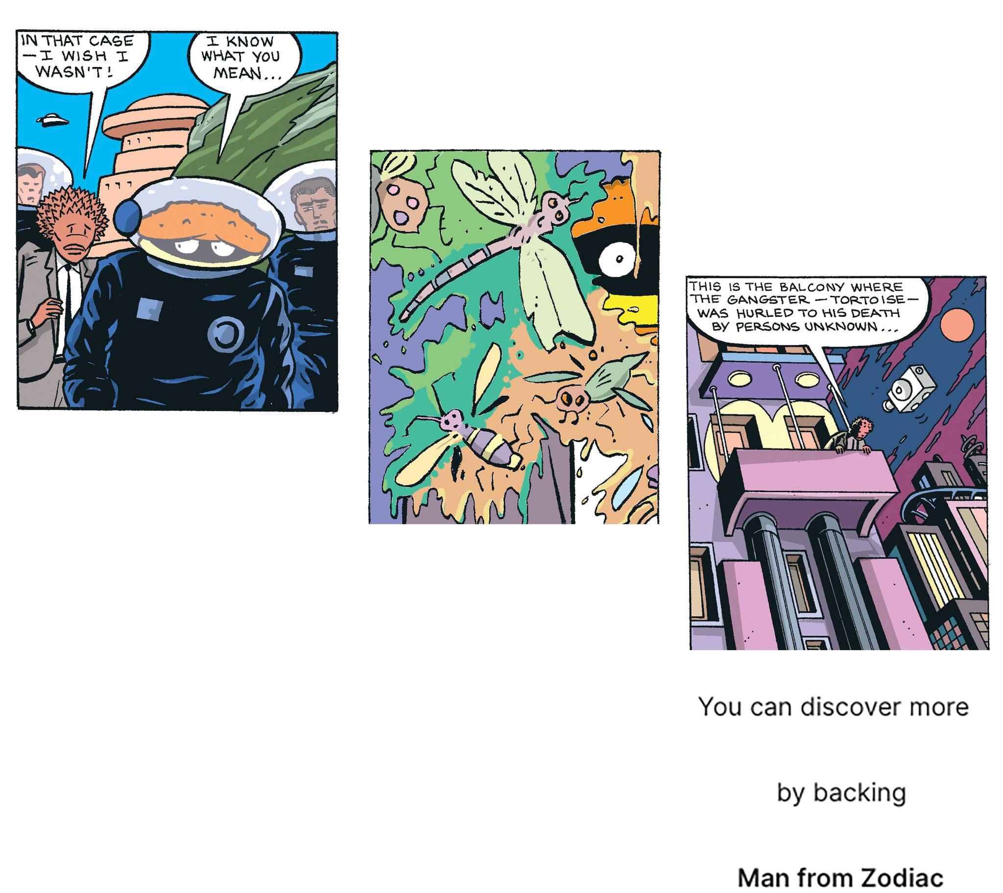 Coming Soon The Man from Zodiac, by Glenn Dakin and Phil Elliott