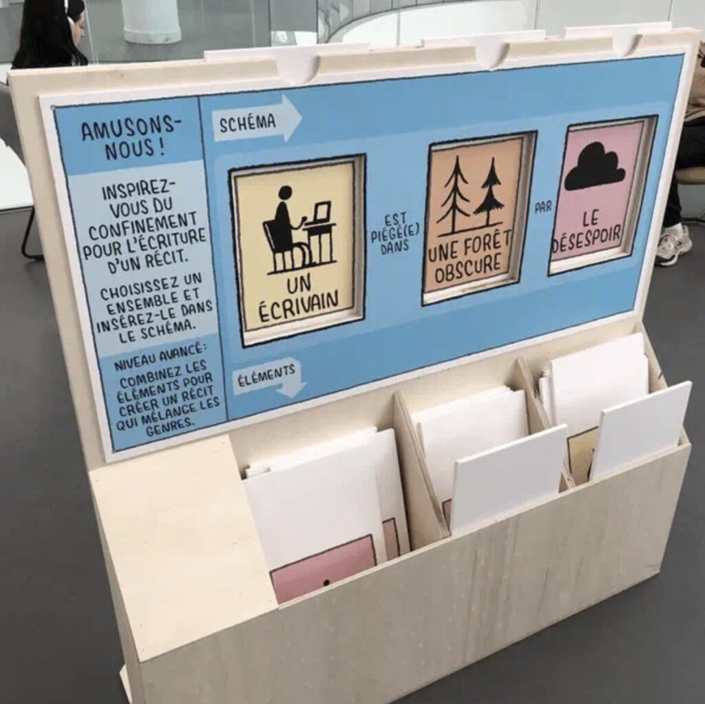 “La Revanche des Bibliothécaires” (“The Revenge of the Librarians”) - Exhibition by Tom Gauld, University of Strasbourg 2024