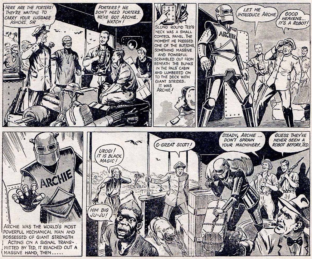 Creating Comics: Revisiting the original Robot Archie, by E. George ...