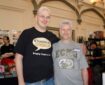 Jon Haward and Tim Perkins share the limelight at the Birmingham Comic Expo in 2007. Photo via Tim Perkins