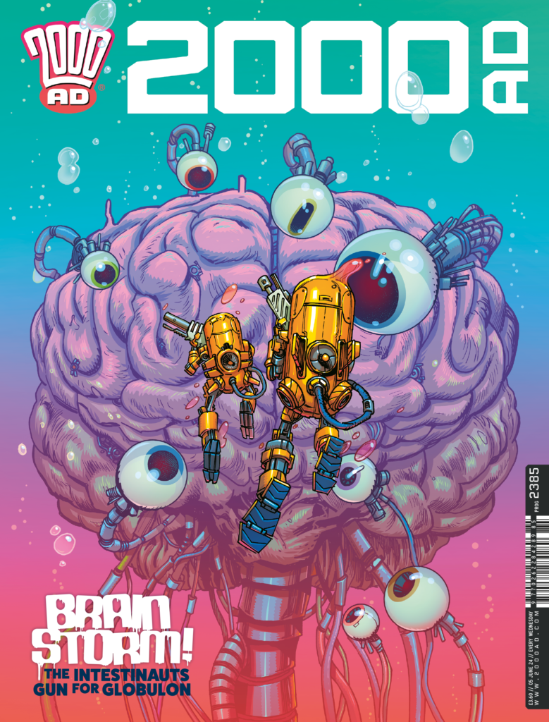 2000AD Prog 2385 - cover by PJ Holden and Pye Parr