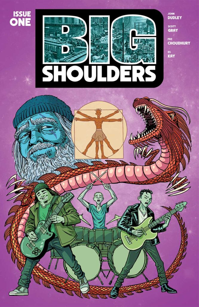 Big Shoulders #1 - Cover by Scott Gray