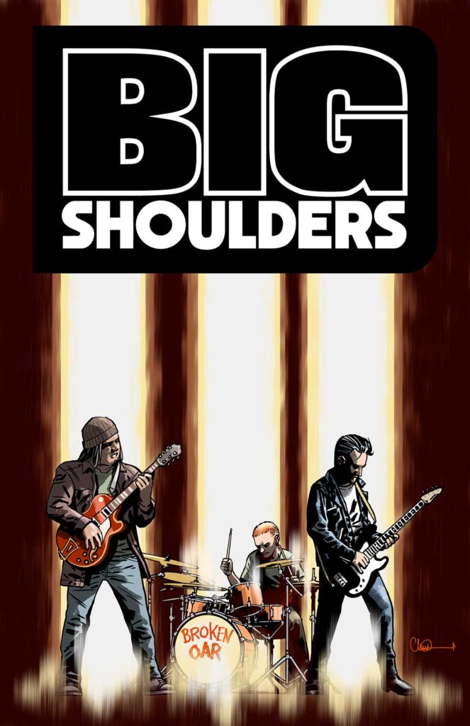 Big Shoulders #1 - Variant Cover by Charlie Adlard