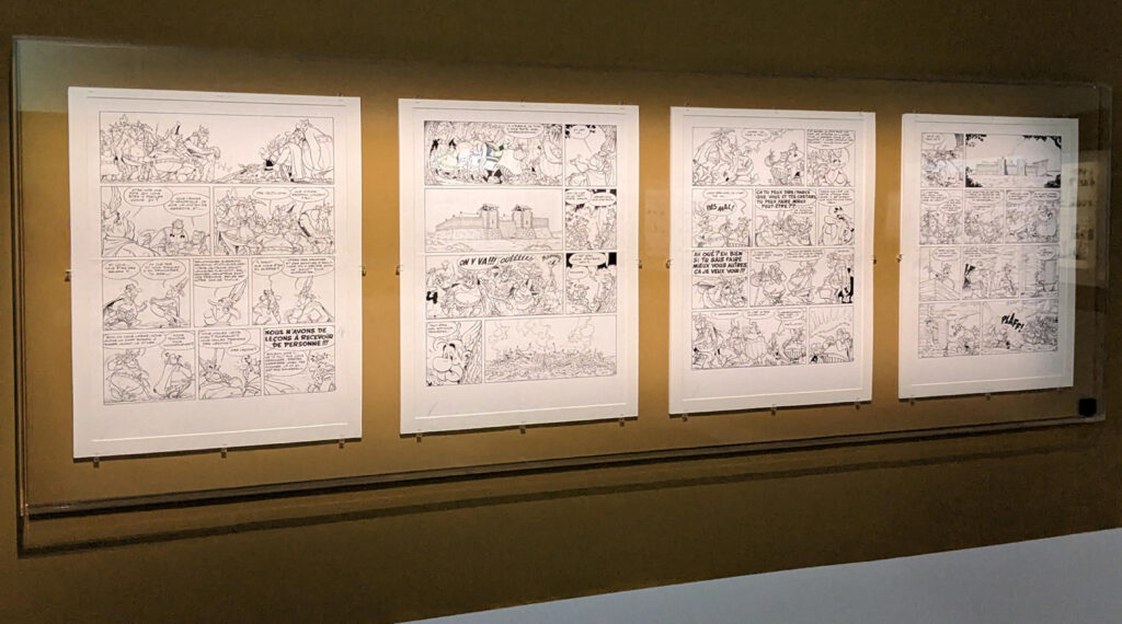 Comics 1964 - 2024 - 29th May - 4th November 2024 - Centre Pompidou, Paris. Photo: James Bacon