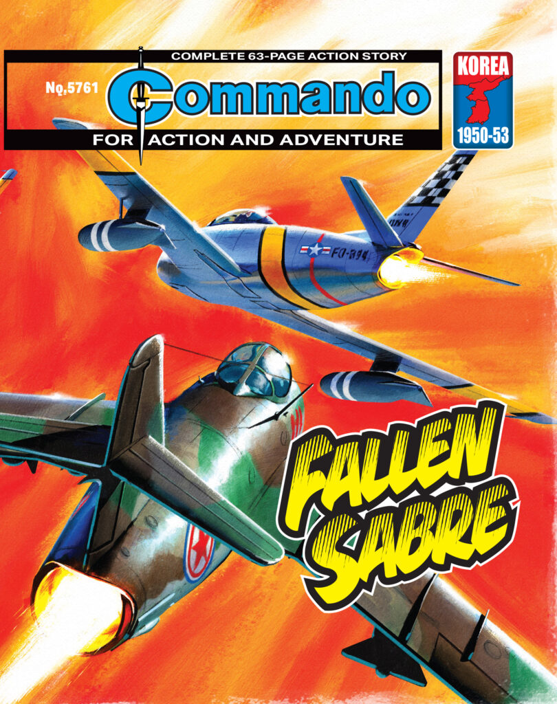 Commando 5761: Action and Adventure – Fallen Sabre
Story: James Swallow | Art: Paolo Ongaro | Cover: Neil Roberts