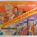 Dr. Who and the Daleks/Daleks Invasion Earth 2150 AD (2022) - Double Bill UK Quad film poster for the cinematic re-release which was only in cinemas for a very limited time, rolled