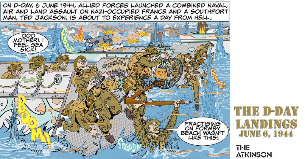 The D-Day Landings by Stuart Harriosn (The Atkinson, Southport, June 2024)