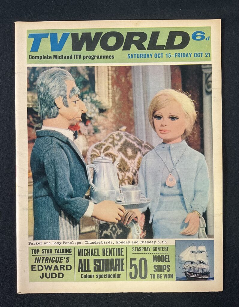 TV World (October 13th 1966) Volume 3 no. 42, featuring the Thunderbirds cover.