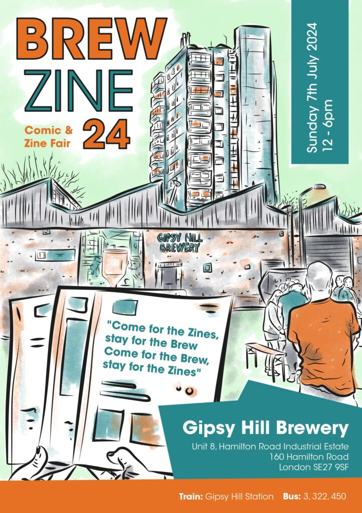 Brew Zine Comic & Zine 2024