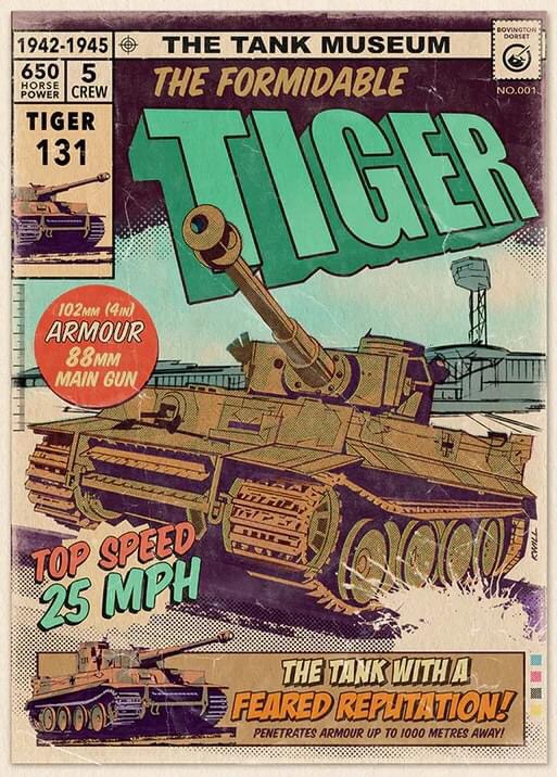 Tiger 131 comic book art by Kevin Williamson, aka Kwill