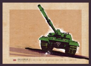 Tank art by Kevin Williamson, aka Kwill