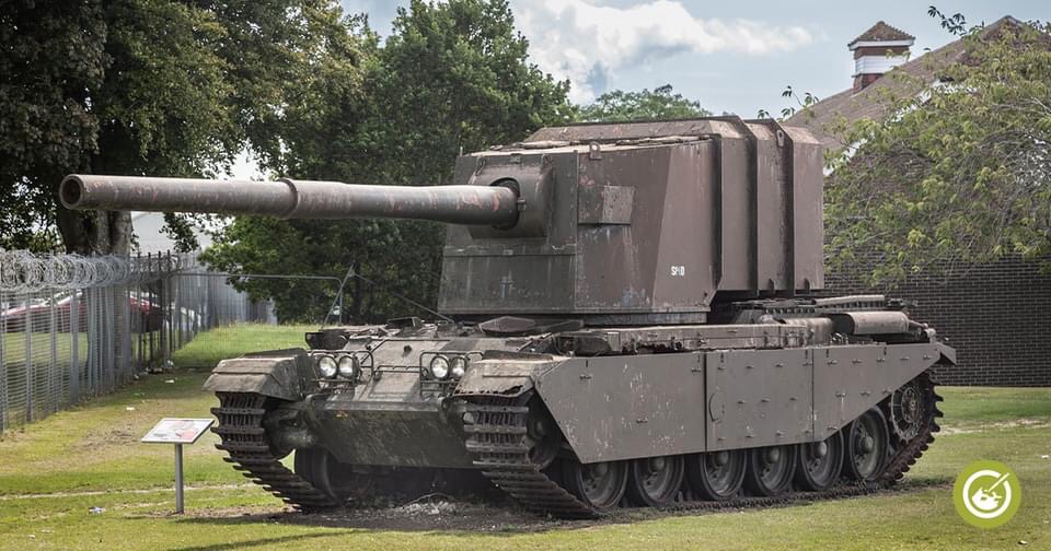 The FV4005 was previously on static display outside The Tank Museum – but has now been restored 