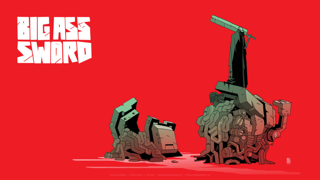 BIG-ASS SWORD by Andreas Butzbach (Writer, Artist) Out: 6th November 2025 Hardcover | 96 Pages ISBN: 978-1837865635