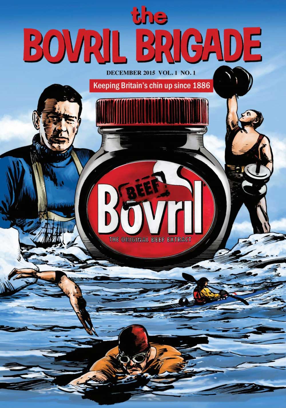 The Bovril Brigade Volume One Issue 1 (2015) - art by Andrew Chiu