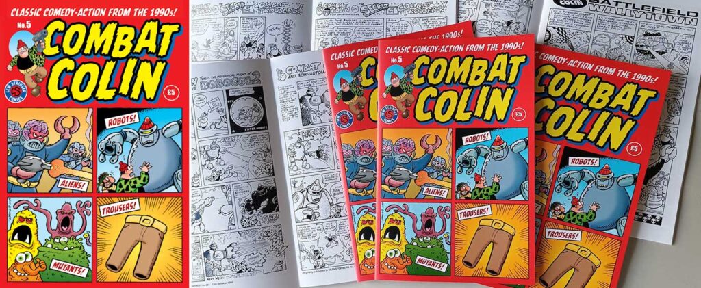 Combat Colin #5 by Lew Stringer - Montage