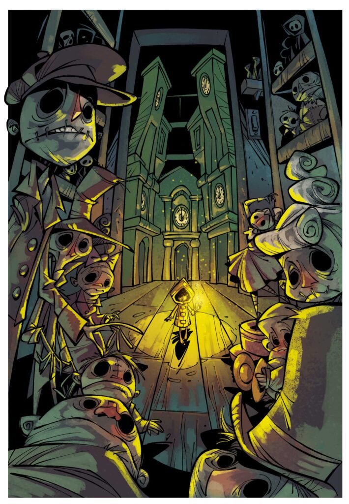 Little Nightmares #2 Cover by Dave Santana