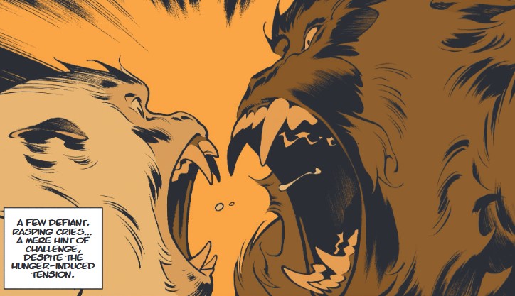 The Beast-God - Sample Art